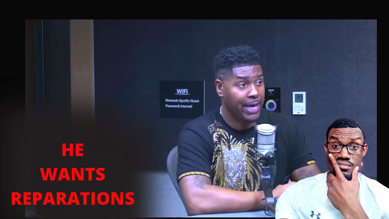 Tariq Nasheed DEMANDS $20 Trillion For Reparations.