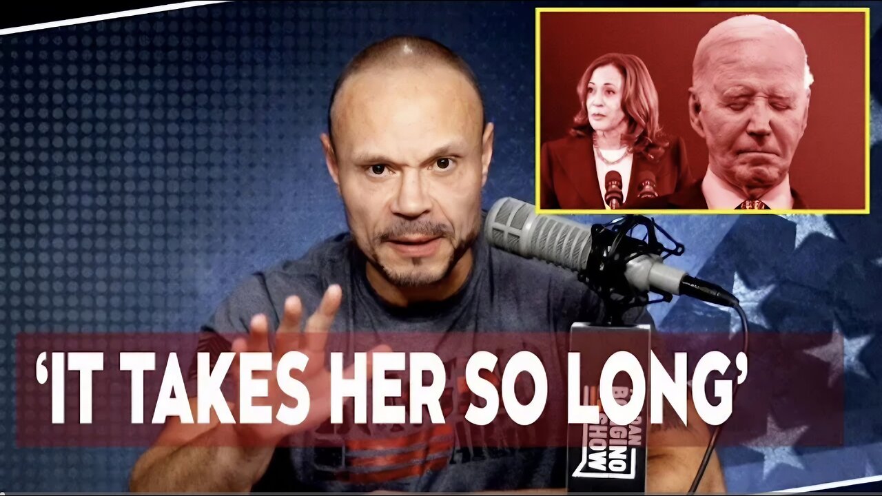 MUST-WATCH: Dan Bongino LAYS INTO Kamala Harris with mockery as she accepts BETRAYAL against Biden