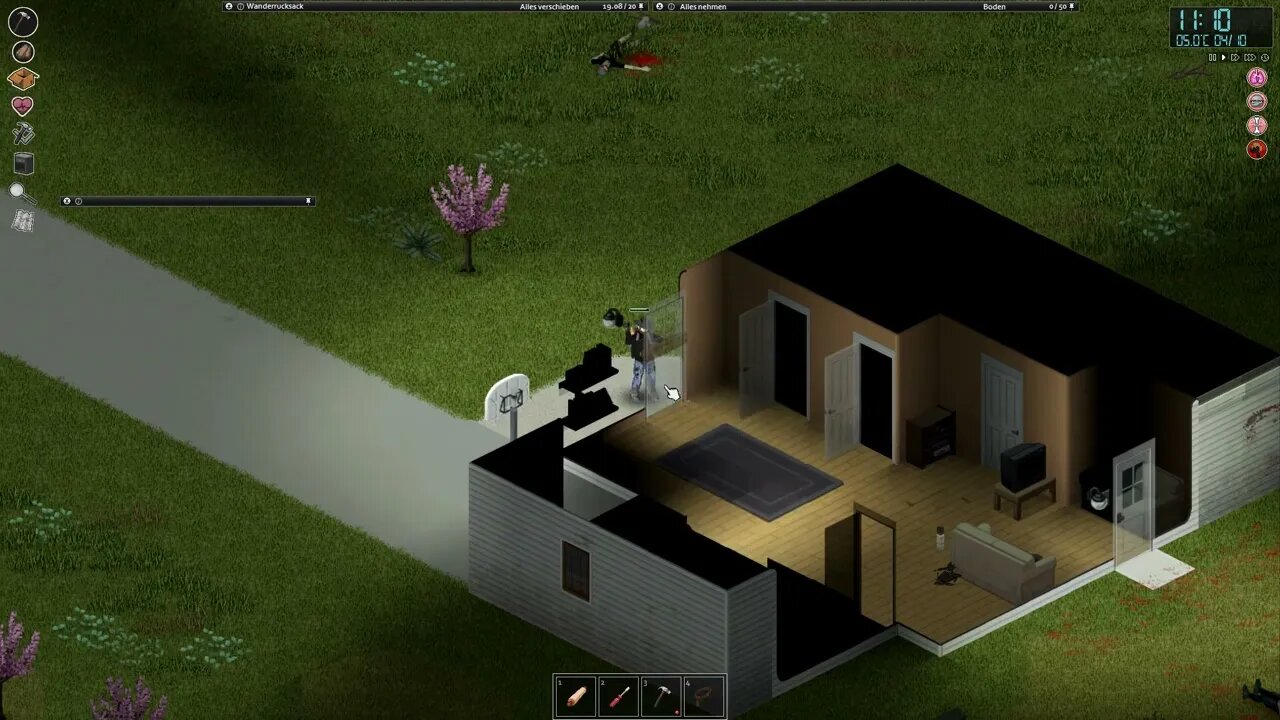 Project Zomboid Einzelspieler - Teil 009 - #HomeOffice #243 (HD) - lebenskuenstler.net #LetsPlay