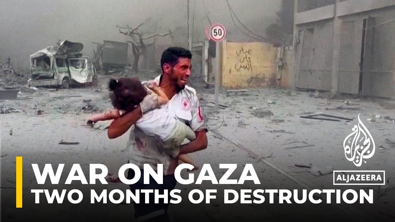 War on Gaza: Two months of 'death, destruction and displacement'