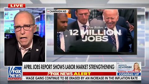 Larry Kudlow: “Real Wages Decline…The Soft Underbelly Of The Economy” Under Biden