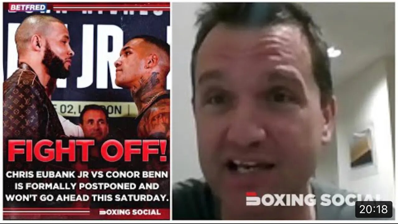 "BENN-EUBANK MAY NEVER HAPPEN" Andy Clarke On Future Of Benn-Eubank Jr & Conor Benn's Failed Test
