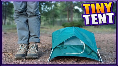 Gold Hunter Tiny Tent Reaction #Shorts