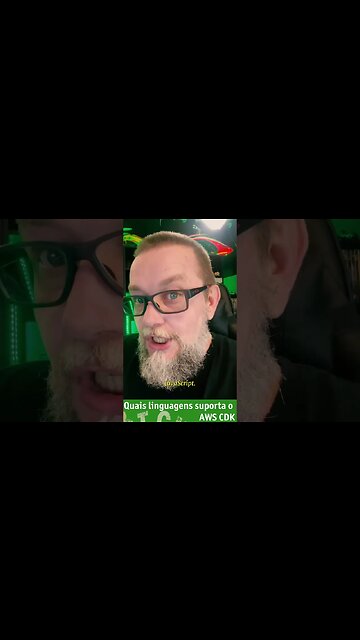 Quais linguagens suporta o AWS CDK? - #shorts