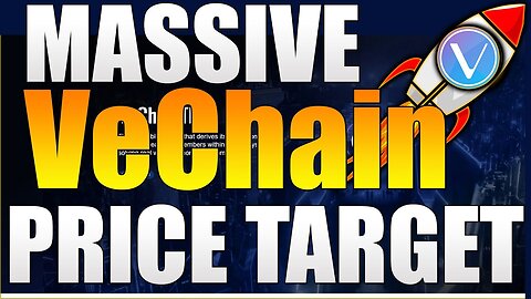 VeChain Next Target! - Massive VET Price Prediction - VeChain Price Prediction - VeChain VET!