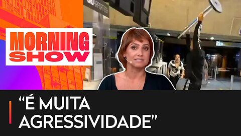 REVOLTA! Casal destrói guichê da Gol em aeroporto