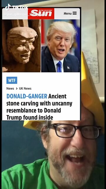 Trump’s statue from 700 years ago