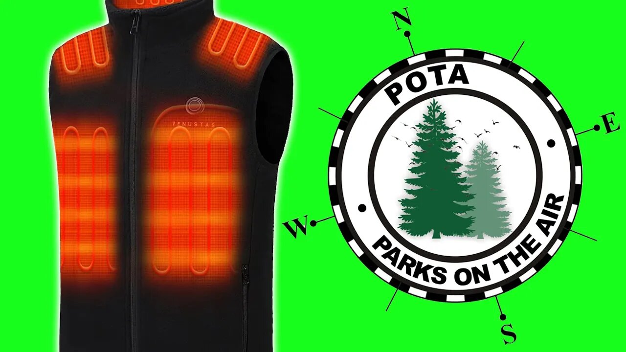 Stay Warm for POTA this Winter! Heated Vest for Outdoor Ham Radio