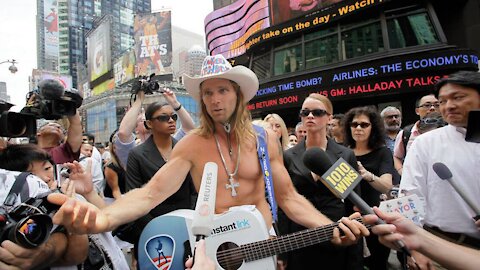 Naked Cowboy Gets No Respect In Florida