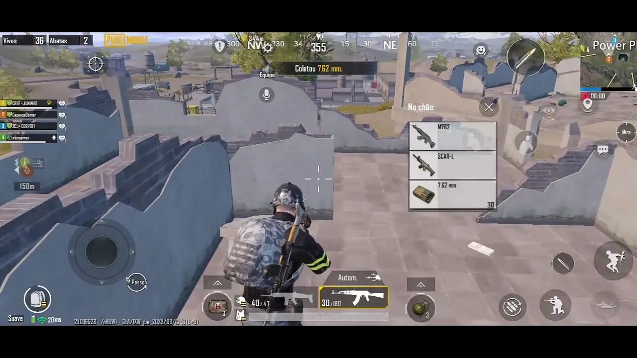 Semana difícil essa. Jogando PUBG Mobile(5)