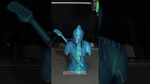 Spider-punk model by @wekster 3d printing Timelapse #3dprinting #3dprintingtimelapse