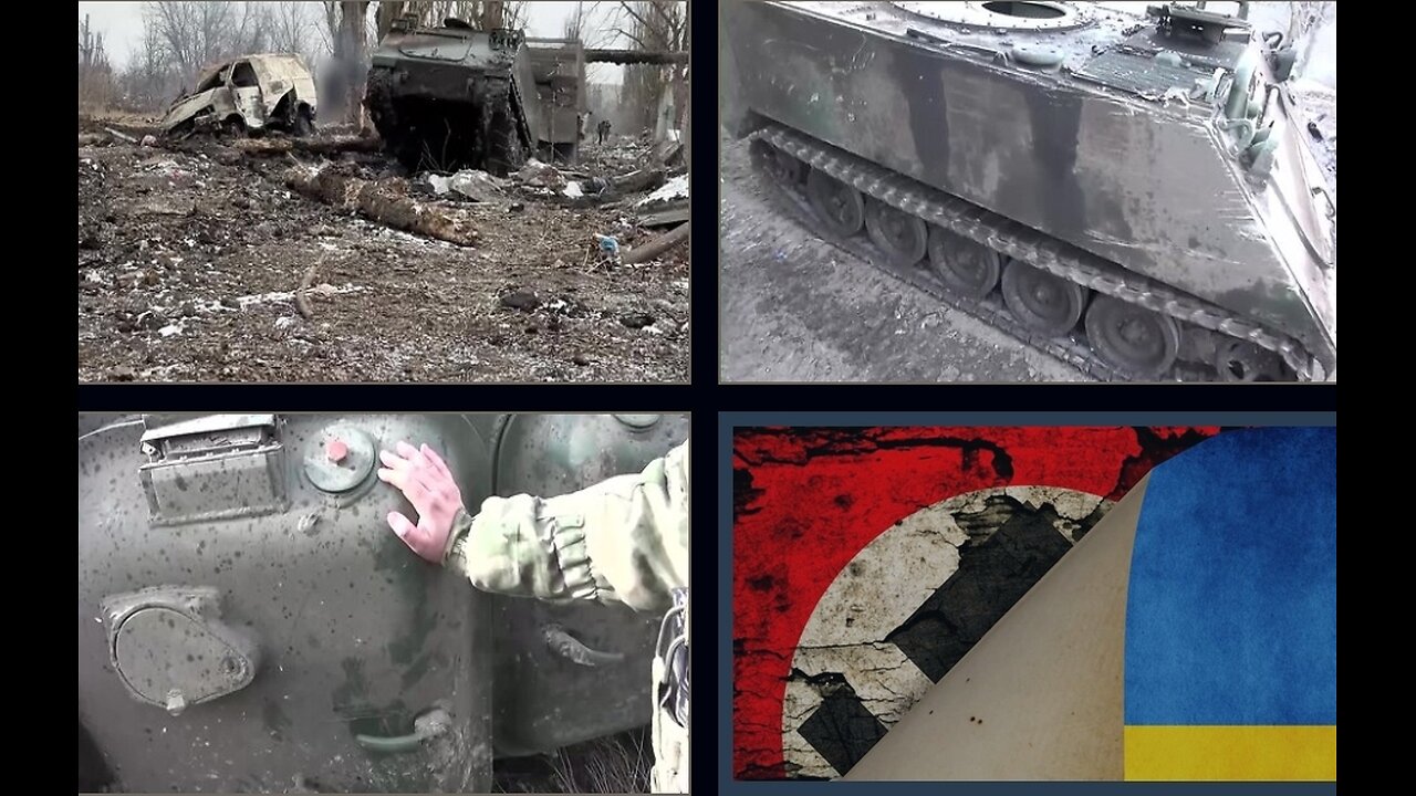 four units of captured equipment abandoned by the nationalists fleeing Avdeevka