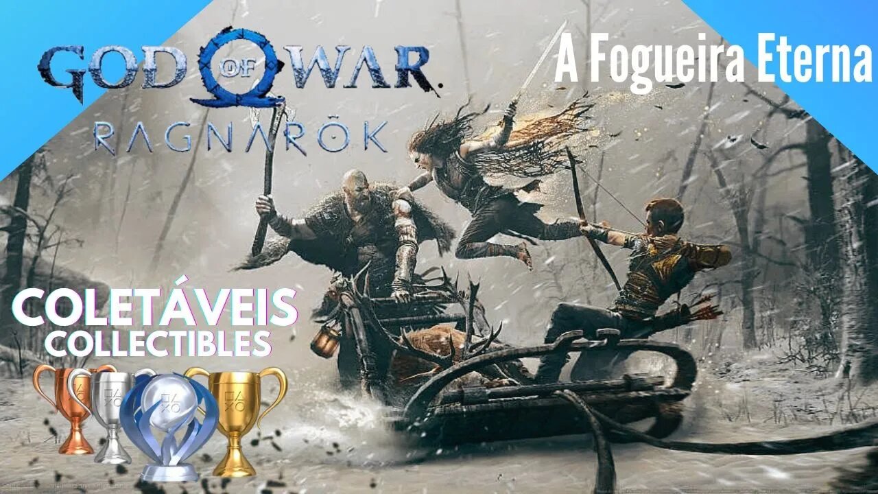 God Of War: Ragnarök: A Fogueira Eterna| COLETÁVEIS | COLLECTIBLES | 4k-PTBR #28