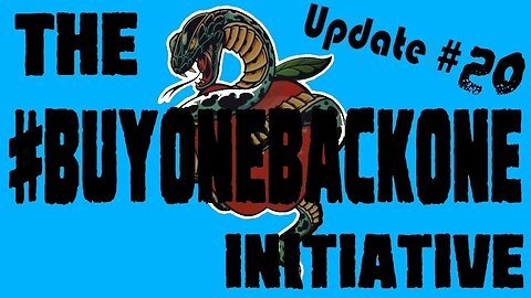 How About a Publisher? #BuyOneBackOne Update #20