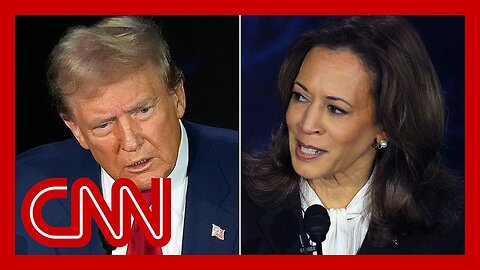 Harris reacts to Trump saying he ‘couldn’t care less’ about her race