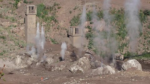 Santa Monica Debris Basin Blast