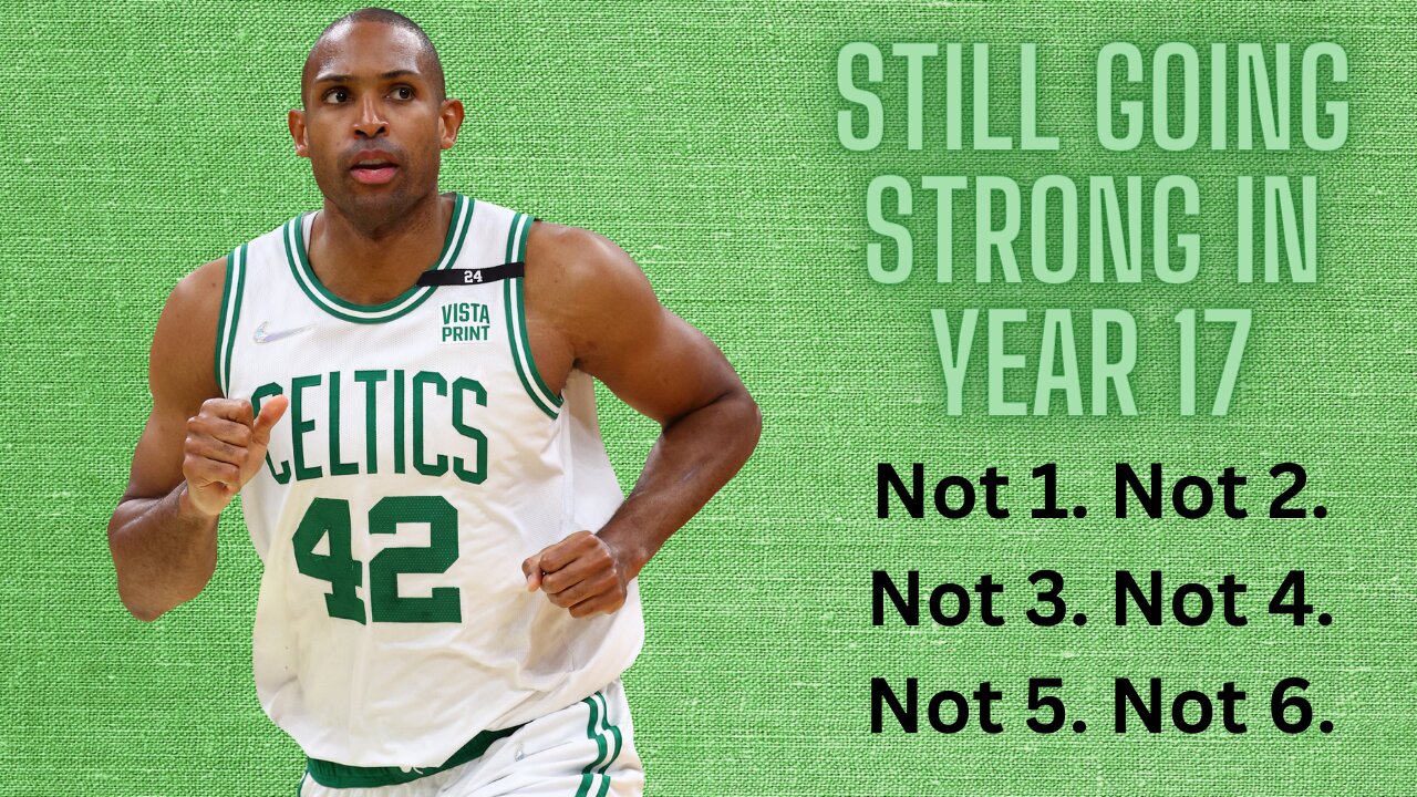 Let's appreciate Al Horford for what he is doing in Year 17 in the NBA!