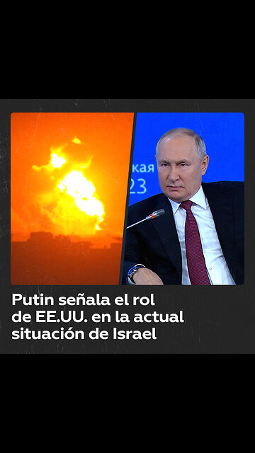 Putin: “En vez de resolver los problemas de Palestina, EE.UU. optó por darle dádivas materiales”