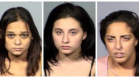 3 women arrested for staging fake accidents in Las Vegas
