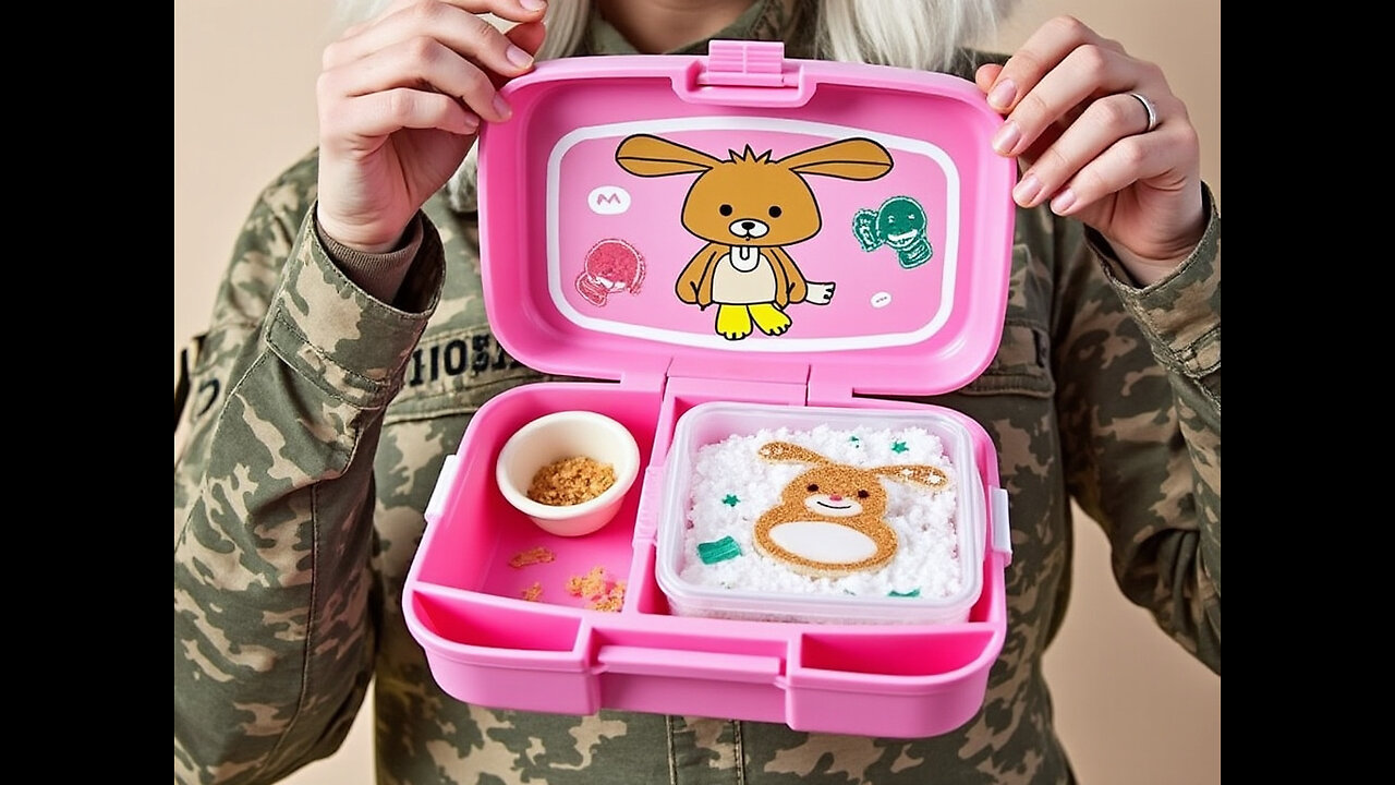 Airman complains about having a pink lunchbox what is going on?