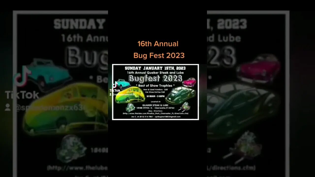 16th Annual VW Bug Fest 2023...Shout out to my Friend Joe "Split Rated" C.