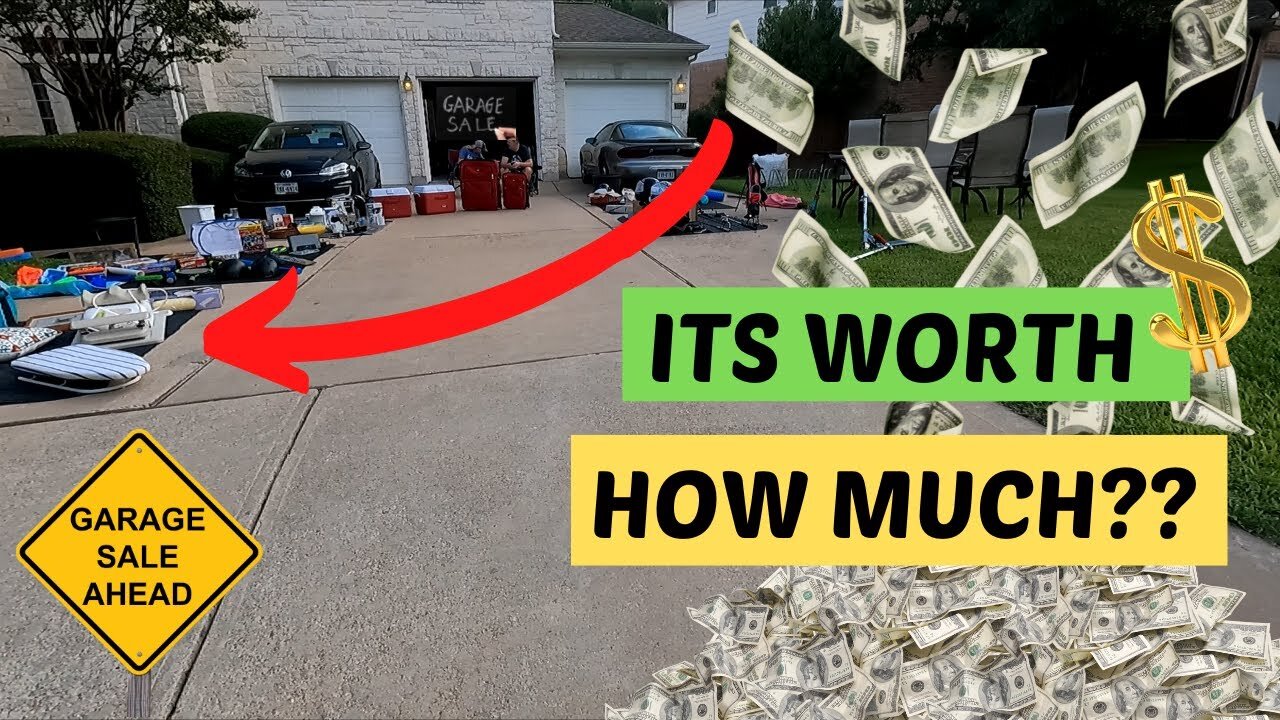 This GARAGE SALE DEAL had me SHAKING! (Literally)