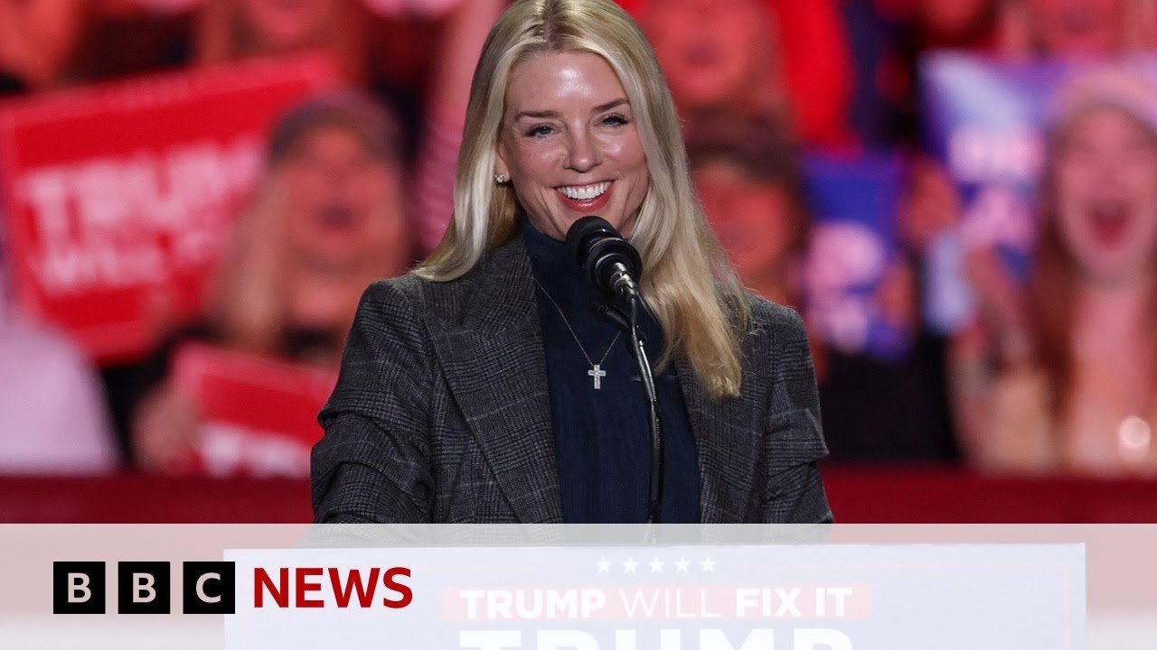 Trump nominates Pam Bondi for attorney general after Matt Gaetz withdraws | BBC News