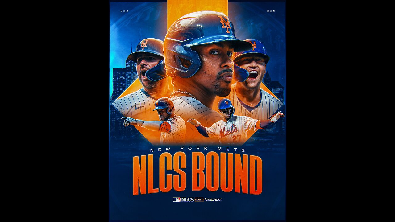 METS ADVANCE TO THE NLCS 🧡💙