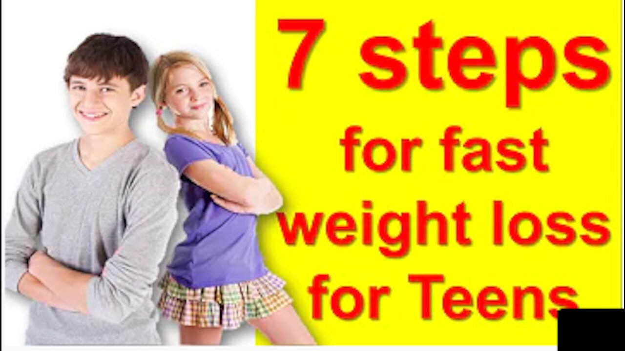 7 Tips To Lose Weight Fast For Teenagers At Home | How To Lose Weight