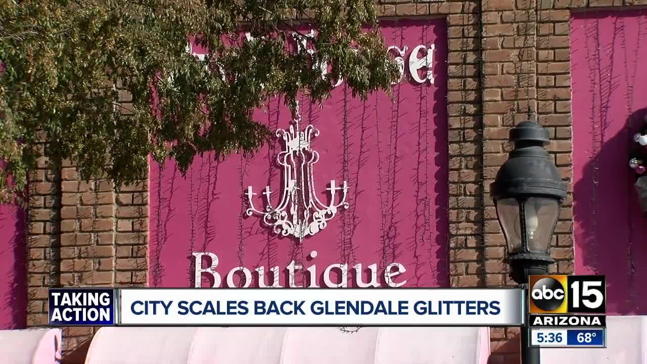 Business owners concerned after city scales back on Glendale Glitters event