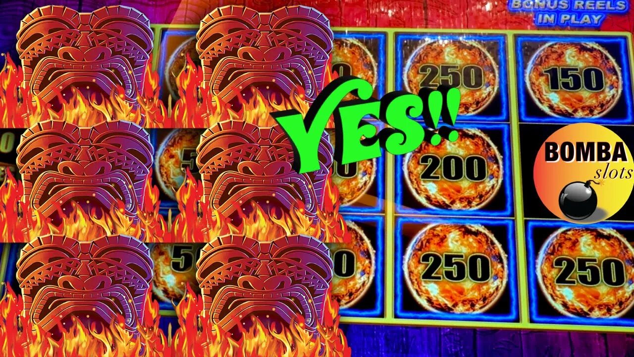 COME ON TIKI LIGHT MY FIRE!!! 😆 #LasVegas #Casino #SlotMachine