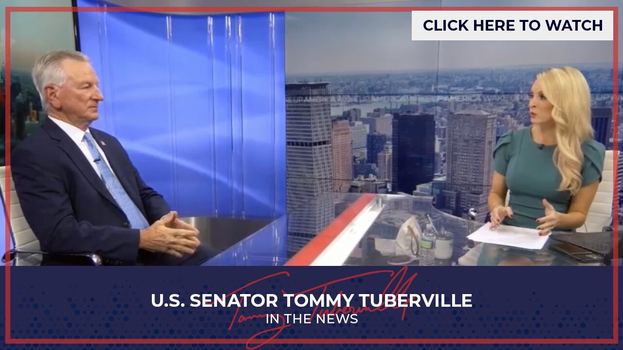 Senator Tuberville joins "Wake Up America" on Newsmax - Oct 22, 2024