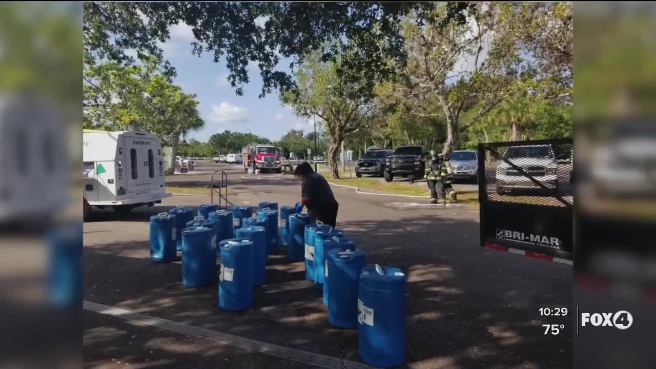 Gallons of fuel found in abandoned van