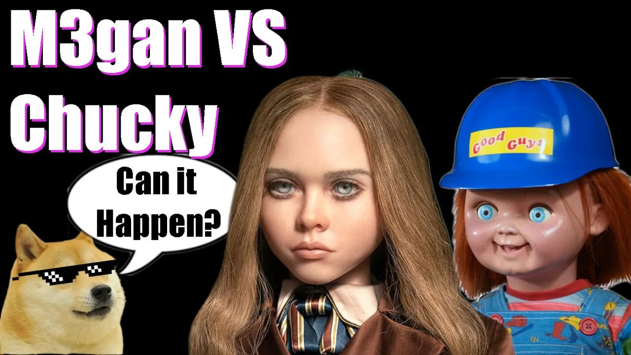 M3gan vs Chucky #m3gan #chucky