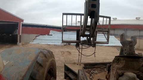 Emptying Pivot Tracks and Moving Tin