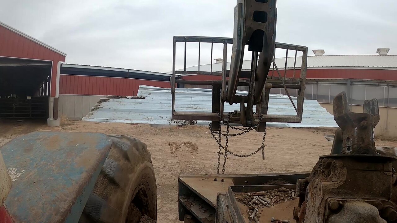 Emptying Pivot Tracks and Moving Tin