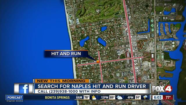 Teen seriously injured in Naples hit and run