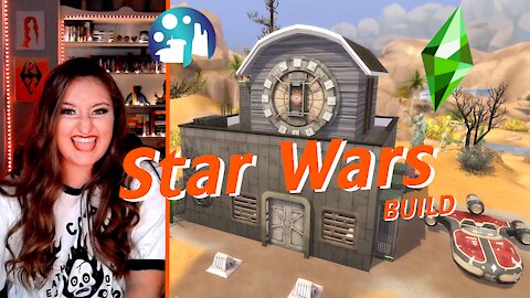 I worked with what I had... The Sims 4 Star Wars Build [No CC]