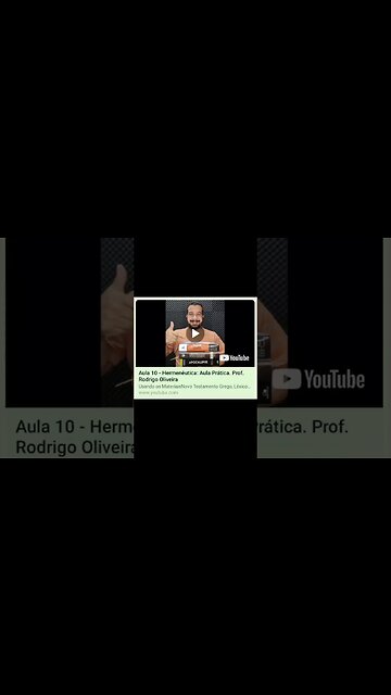 Curso de Teologia do Pastor Rodrigo Oliveira