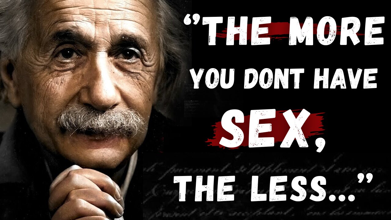 Life Lessons Albert Einstein Said That Changed the World Forever!