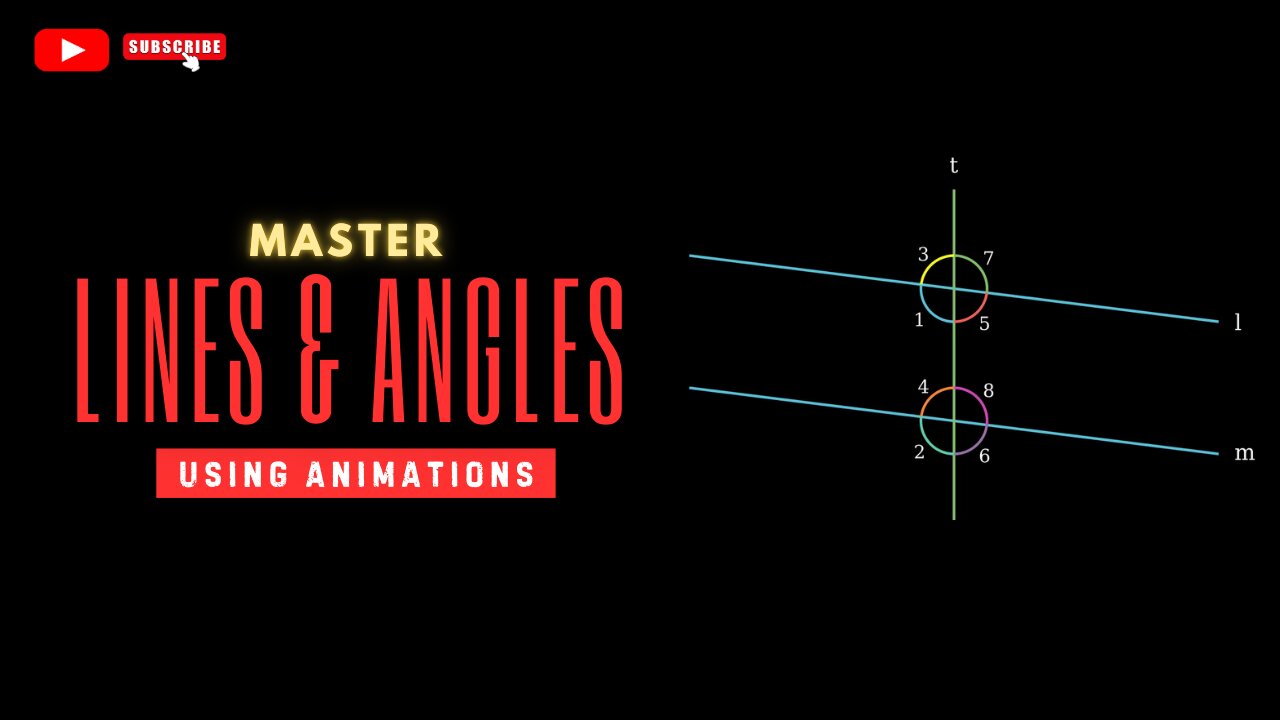 Class 7 Math: Complete Guide to Lines and Angles | Chapter 5 Explained with Animation