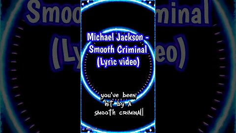 Michael Jackson - Smooth Criminal (Lyrics) #shorts