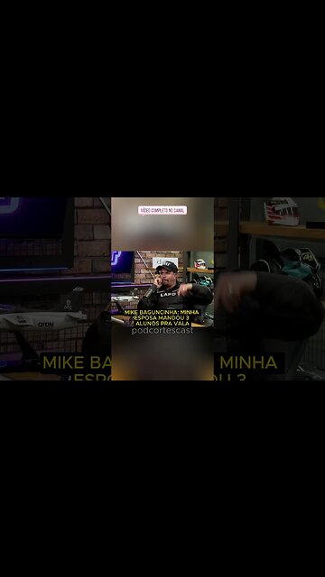 A ESPOSA DE MIKE BAGUNCINHA #shorts #mikebaguncinha #confusosobrinho #canaldecortespodcast