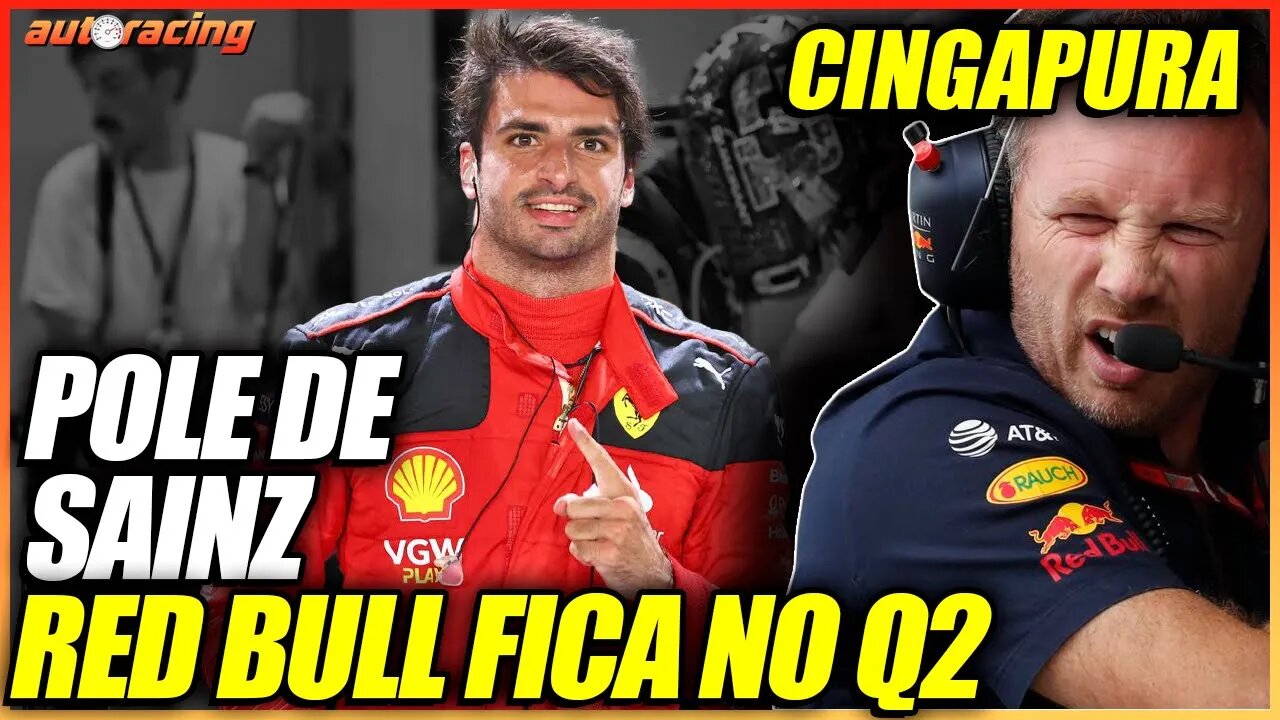 COM QUEDA DA RED BULL, CORRIDA PROMETE | TREINO DE CLASSIFICAÇÃO DO GP DE CINGAPURA DA F1 2023