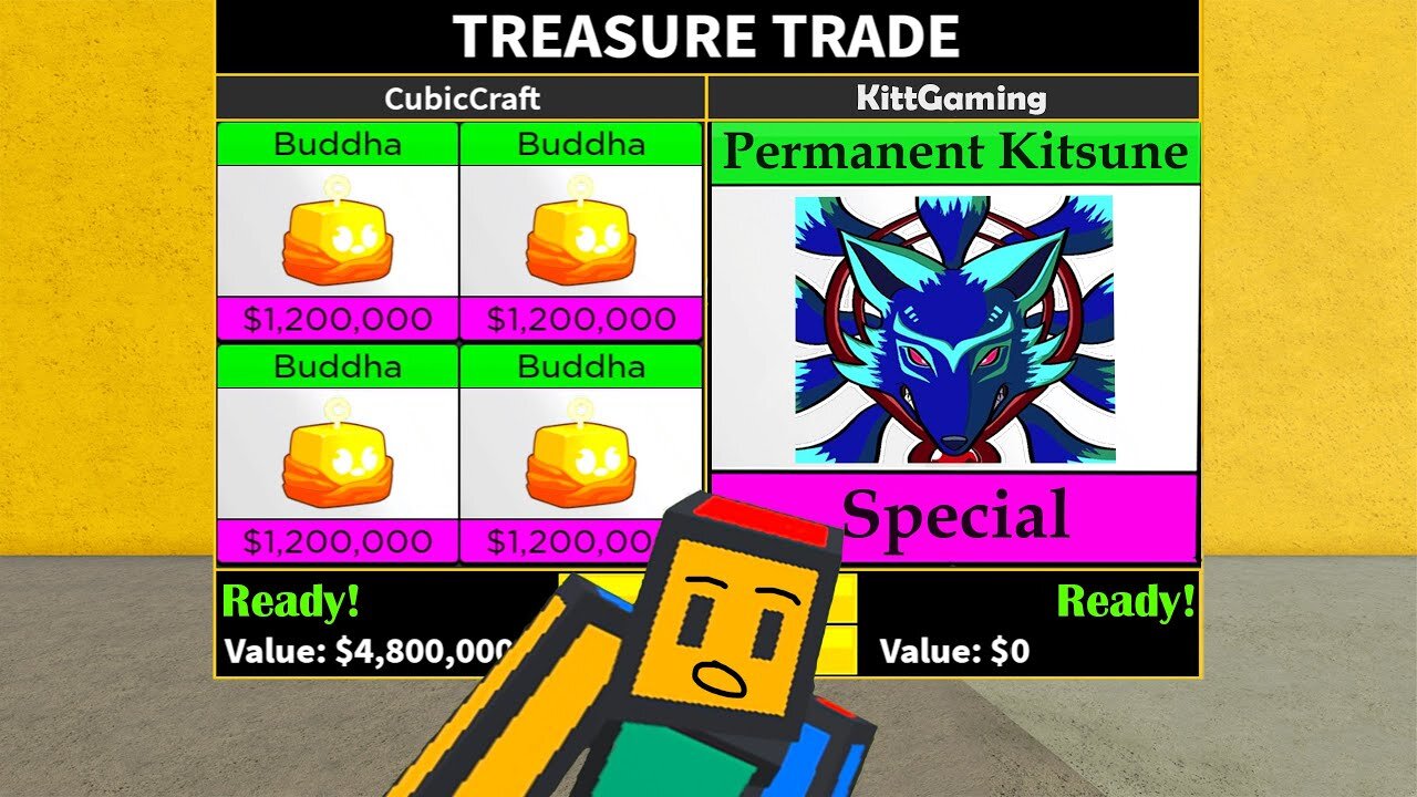 TRADING 4X BUDDHA FRUIT WIN OR LOSE IN BLOX FRUITS