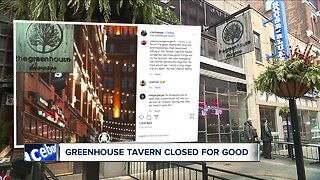 Greenhouse Tavern to close a week earlier than announced date