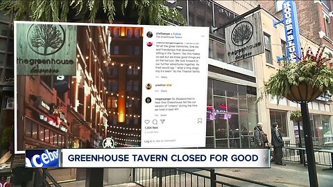 Greenhouse Tavern to close a week earlier than announced date