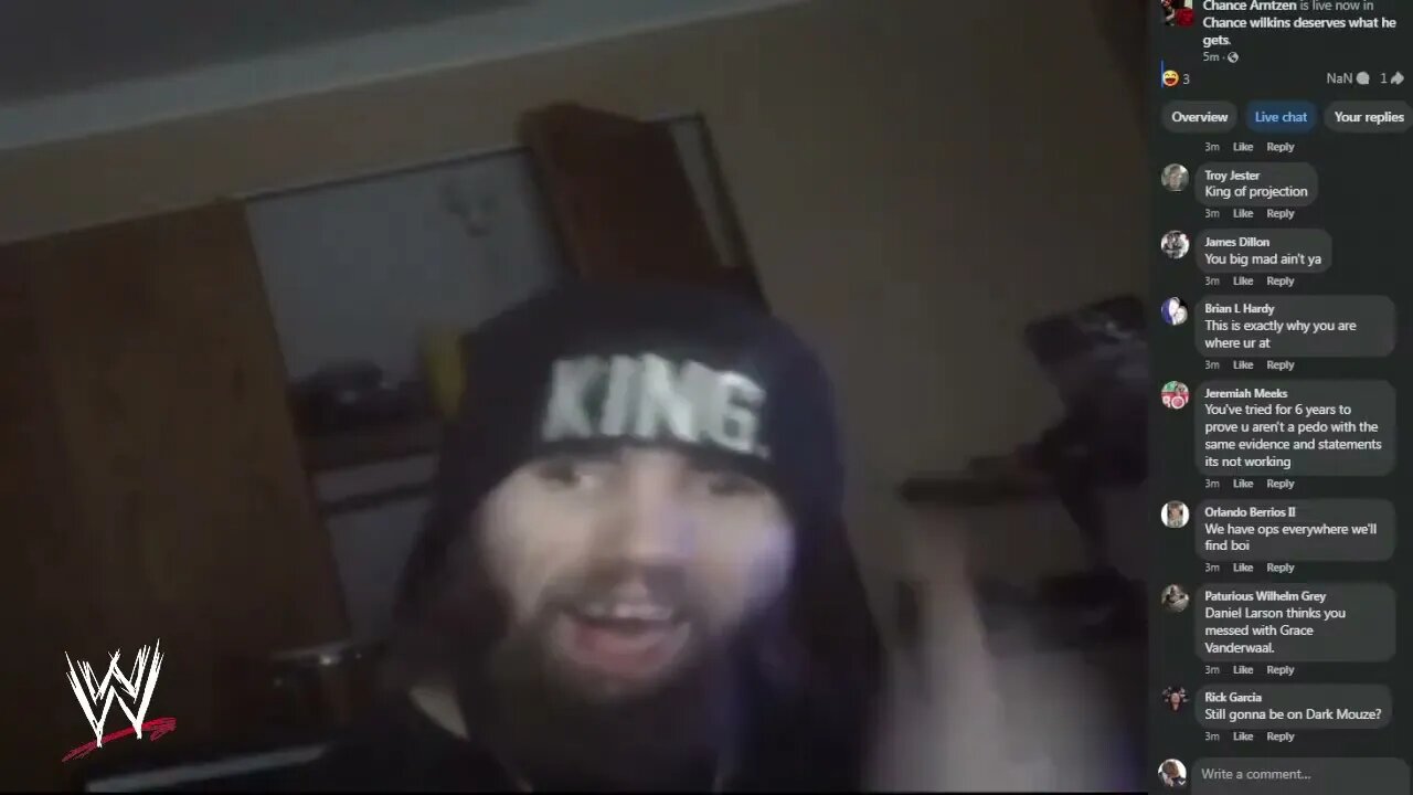 Cyraxx on FB Live. A bit angry. 12/9/2023. Censored version