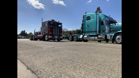 Jake Brakes on Mike’s KW Cabover