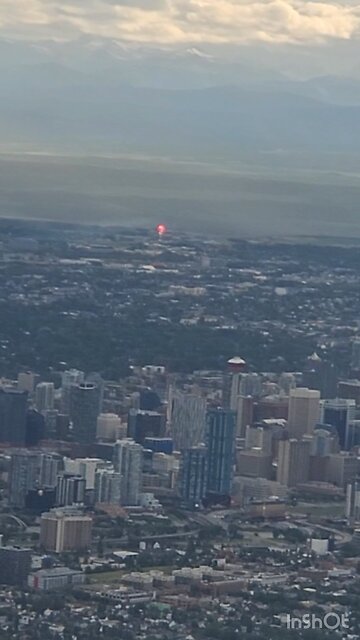Explosion in Calgary Alberta caught on Camera